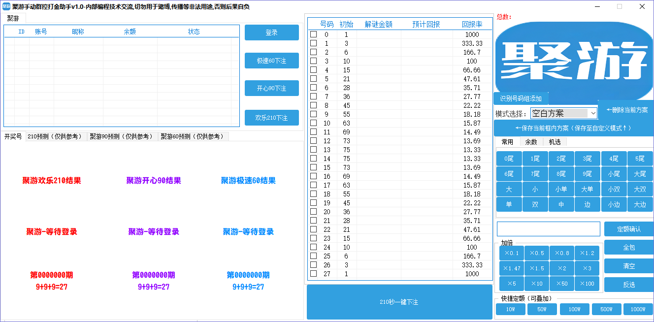 图片[2]白米粥资源网-汇集全网副业资源外面收费888的最新聚游手动群控打金辅助，号称轻松一天500+【群控脚本+详细教程】白米粥资源网-汇集全网副业资源白米粥资源网