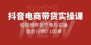 抖音电商带货实操课:短视频带货思维与实操,适合日销0-100单白米粥资源网-汇集全网副业资源白米粥资源网