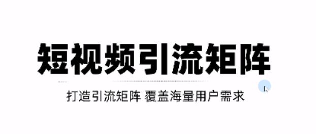 短视频引流矩阵打造，SEO 二剪裂变，效果超级好！【视频教程】白米粥资源网-汇集全网副业资源白米粥资源网