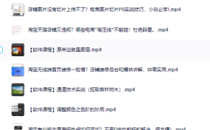 零基础淘宝美工特训营,学完你也能成为淘宝美工大神白米粥资源网-汇集全网副业资源白米粥资源网