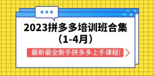 2023拼多多培训班合集(1-4月),最新最全新手拼多多上手课程!白米粥资源网-汇集全网副业资源白米粥资源网