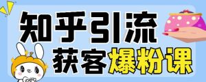 2022船长知乎引流 无脑爆粉技术:每一篇都是爆款,不吹牛,引流效果杠杠的白米粥资源网-汇集全网副业资源白米粥资源网