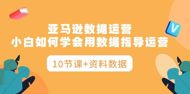 亚马逊数据运营，小白如何学会用数据指导运营（10节课+资料数据）白米粥资源网-汇集全网副业资源白米粥资源网