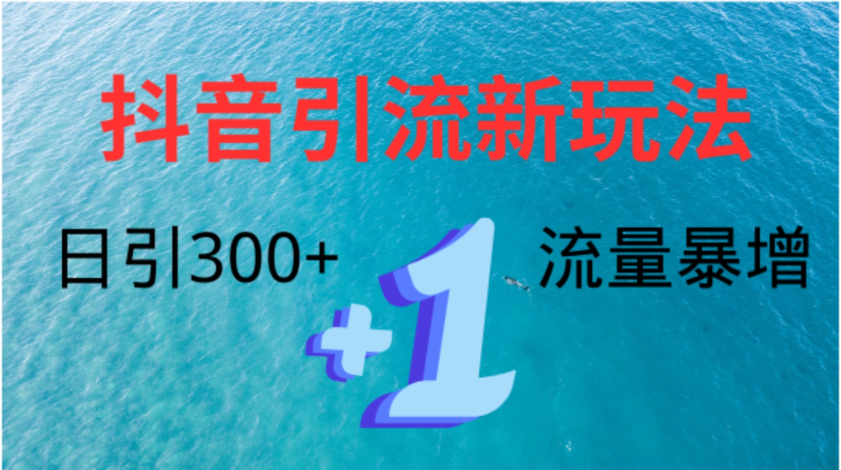 创业粉高效引流，抖音工具号玩法4.0，日引300+白米粥资源网-汇集全网副业资源白米粥资源网