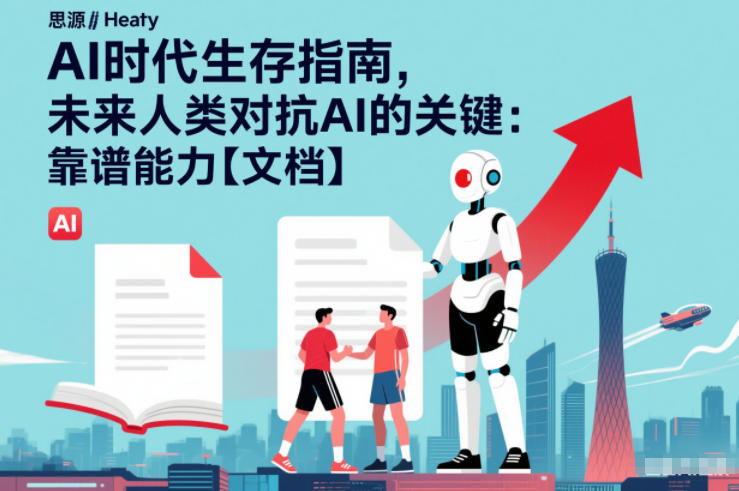 AI时代生存指南,未来人类对抗AI的关键:靠谱能力【文档】 AI时代生存指南,未来人类对抗AI的关键:靠谱能力【文档】