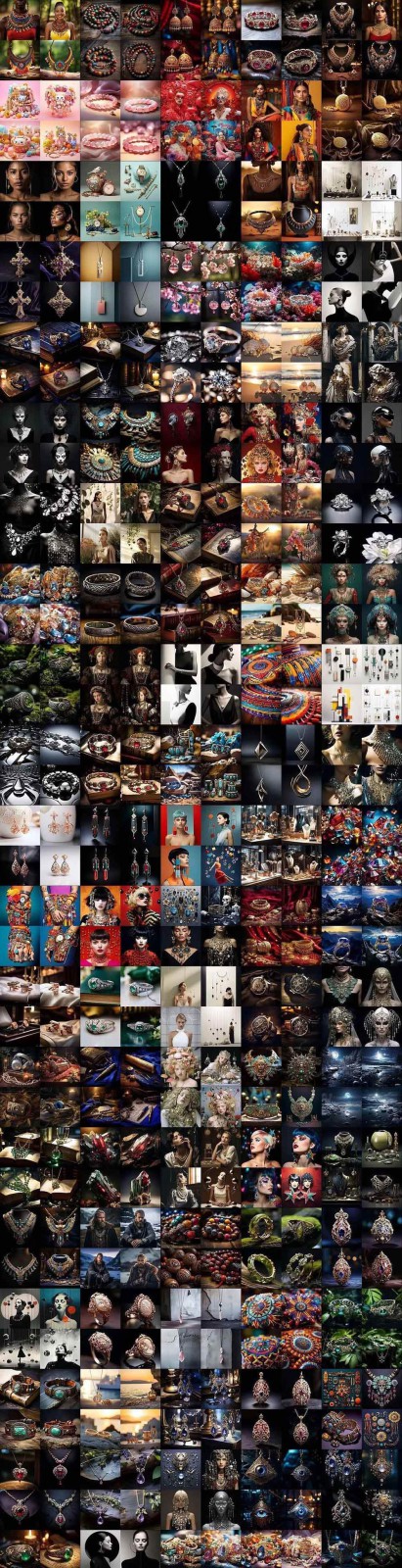 463个Midjourney珠宝摄影提示词：覆盖全品类珠宝，AI设计秒出专业效果白米粥资源网-汇集全网副业资源白米粥资源网