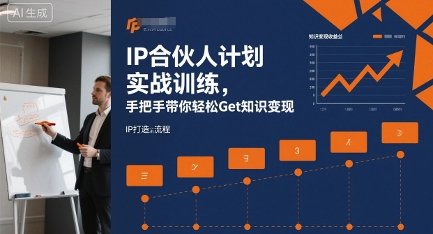 IP合伙人计划实战训练，手把手带你轻松Get知识变现白米粥资源网-汇集全网副业资源白米粥资源网