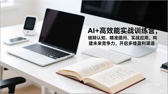 （16635期）AI+高效能实战训练营，破除认知、精准提问、实战应用，构建未来竞争力，开启多维盈利渠道白米粥资源网-汇集全网副业资源白米粥资源网