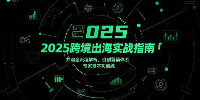 （15503期）2025跨境出海实战指南，并购全流程解析，自创营销体系，专家基本功训练白米粥资源网-汇集全网副业资源白米粥资源网