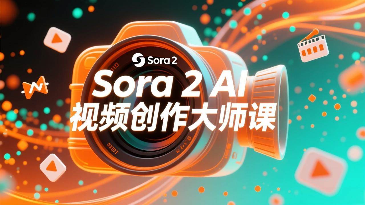 （17081期）如何利用Sora 2创建流行AI人工智能视频大师班教程：掌握创作全流程，产出百万播放内容白米粥资源网-汇集全网副业资源白米粥资源网