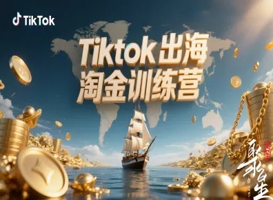 Tiktok出海淘金训练营,跨境电商TK实战变现白米粥资源网-汇集全网副业资源白米粥资源网