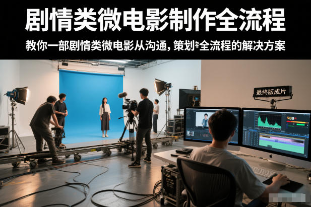 剧情类微电影制作全流程,教你一部剧情类微电影从沟通,策划到拍摄制作全流程的解决方案白米粥资源网-汇集全网副业资源白米粥资源网