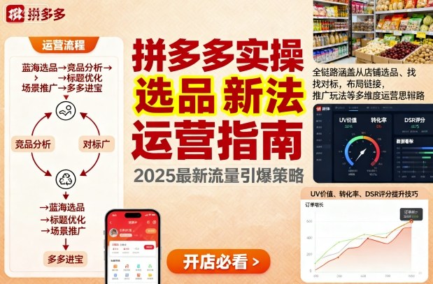 王校长9月12拼多多实操新玩法，全链路涵盖从店铺选品、找对标，布局链接，推广玩法等多维度运营思路白米粥资源网-汇集全网副业资源白米粥资源网