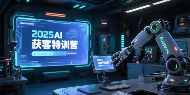 （15289期）2025AI获客特训营，AI图文视频全制作，deepseek工具实操教学白米粥资源网-汇集全网副业资源白米粥资源网