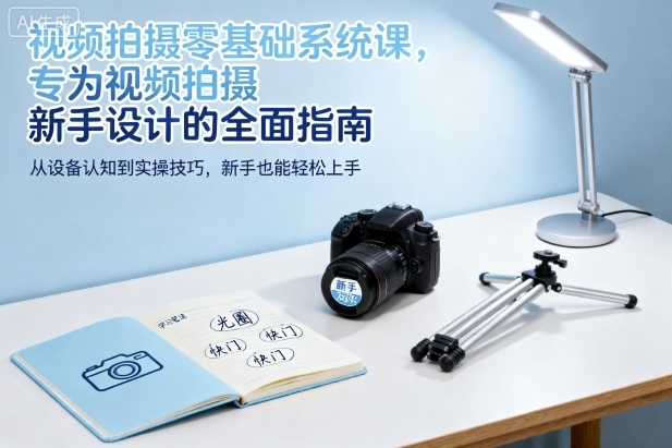 视频拍摄零基础系统课,专为视频拍摄新手设计的全面指南白米粥资源网-汇集全网副业资源白米粥资源网