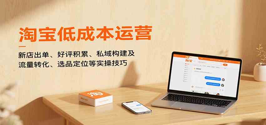淘宝低成本运营，新店出单、好评积累、私域构建及流量转化、选品定位等（更新9月）白米粥资源网-汇集全网副业资源白米粥资源网