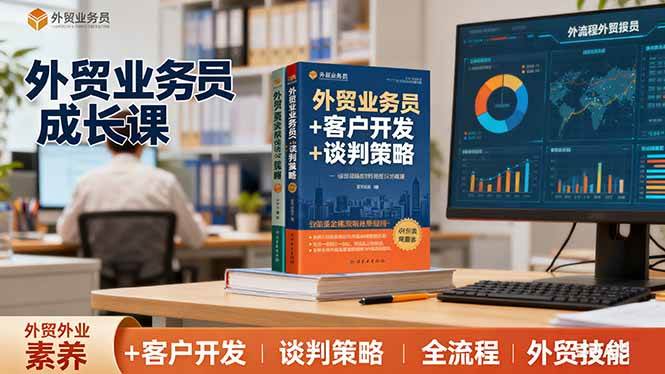 （16250期）外贸业务员成长课：职业素养+客户开发+谈判策略、掌握全流程外贸技能白米粥资源网-汇集全网副业资源白米粥资源网