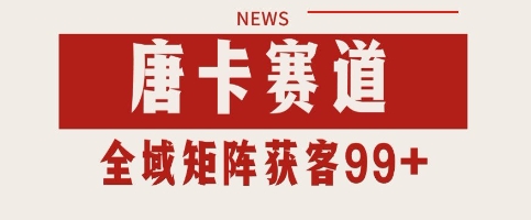 唐卡赛道私域引流获客 自热矩阵SOP日引流99+精准客资【揭秘】白米粥资源网-汇集全网副业资源白米粥资源网