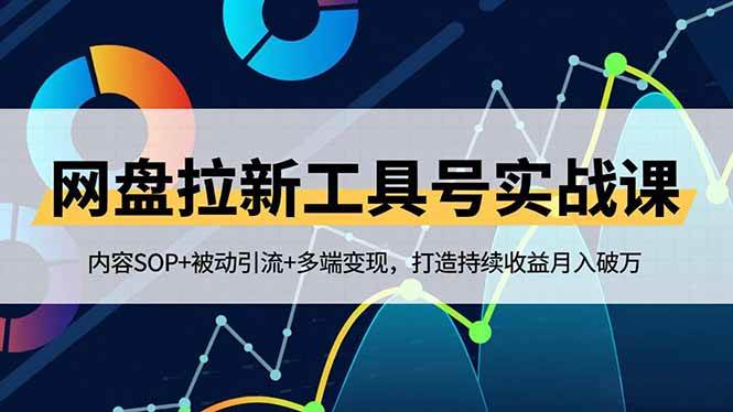（16687期）网盘拉新工具号实战课，内容SOP+被动引流+多端变现，打造持续收益月入破万白米粥资源网-汇集全网副业资源白米粥资源网