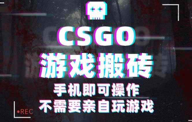 （16090期）CSGO游戏挂机捡漏，单日扫货500+，年底小高峰上车可吃肉，手机即可操作…白米粥资源网-汇集全网副业资源白米粥资源网