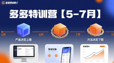 多多特训营【5-7月】产品决定上限，方法决定下限，各种玩法技巧落地实操白米粥资源网-汇集全网副业资源白米粥资源网