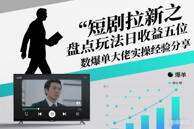 短剧拉新之盘点玩法日收益五位数爆单大佬实操经验分享白米粥资源网-汇集全网副业资源白米粥资源网