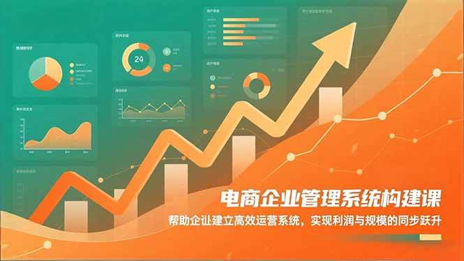 (16643期)电商企业管理系统构建课:帮助企业建立高效运营系统,实现利润与规模的同步跃升白米粥资源网-汇集全网副业资源白米粥资源网