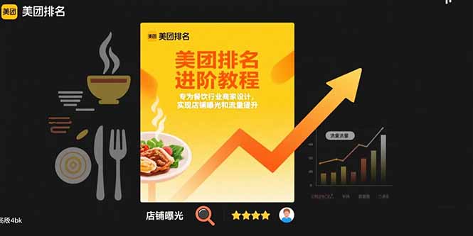 （15528期）美团排名进阶教程：专为餐饮行业商家设计，实现店铺曝光和流量提升白米粥资源网-汇集全网副业资源白米粥资源网