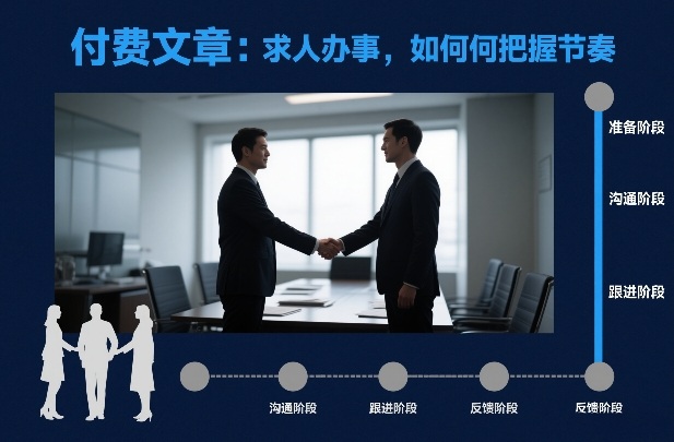 付费文章：求人办事，如何把握节奏白米粥资源网-汇集全网副业资源白米粥资源网