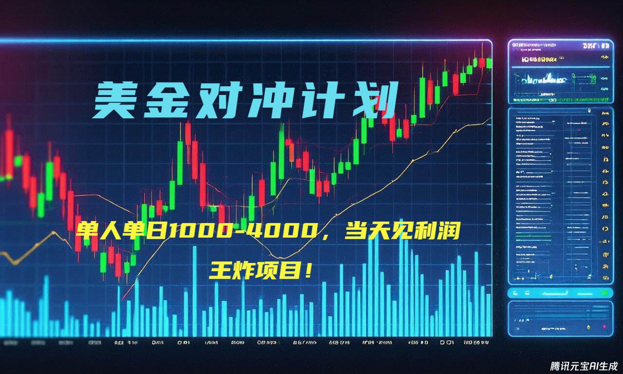 （15333期）2025年最暴力项目“美金先登计划”最新最强对冲战法，每日实际收益1K-4K白米粥资源网-汇集全网副业资源白米粥资源网
