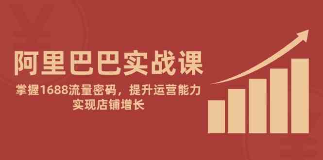 阿里巴巴实战课：掌握1688流量密码，提升运营能力，实现店铺增长白米粥资源网-汇集全网副业资源白米粥资源网