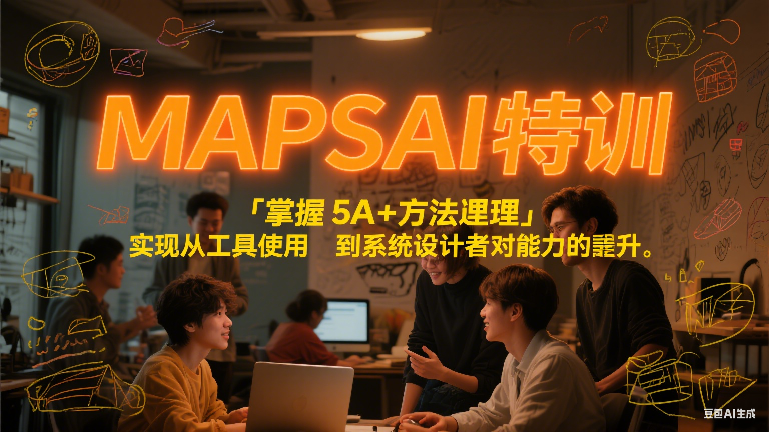 MAPSAI 特训，掌握 5A + 方法论，实现从工具使用者到系统设计者的能力跃升白米粥资源网-汇集全网副业资源白米粥资源网
