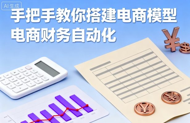 手把手教你搭建电商模型-电商财务自动化白米粥资源网-汇集全网副业资源白米粥资源网